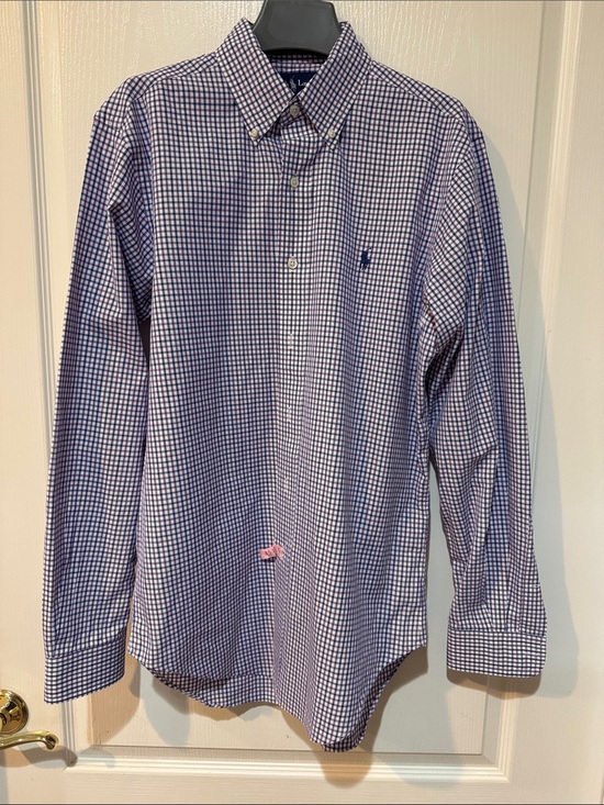 Polo Ralph Lauren Other - Polo by Ralph Lauren Men’s Navy and White Gingham Button-Down Shirt